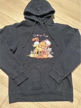 Group Hug Black Graphic Hoodie Sweatshirt